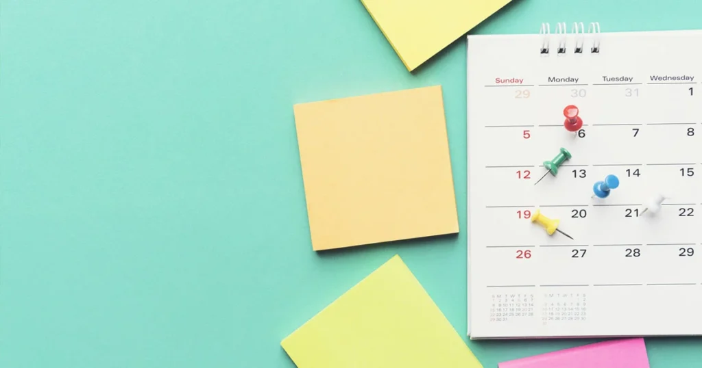 calendario editoriale blog